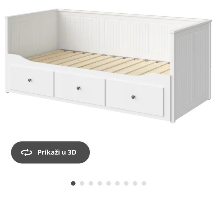 IKEA HEMNES krevet