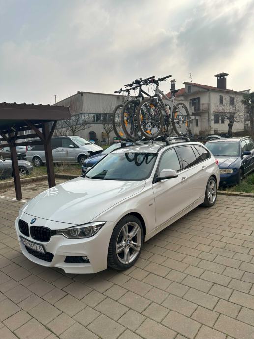 krovni nosaci thule i 3 nosaca za bicikle thule za BMW F31