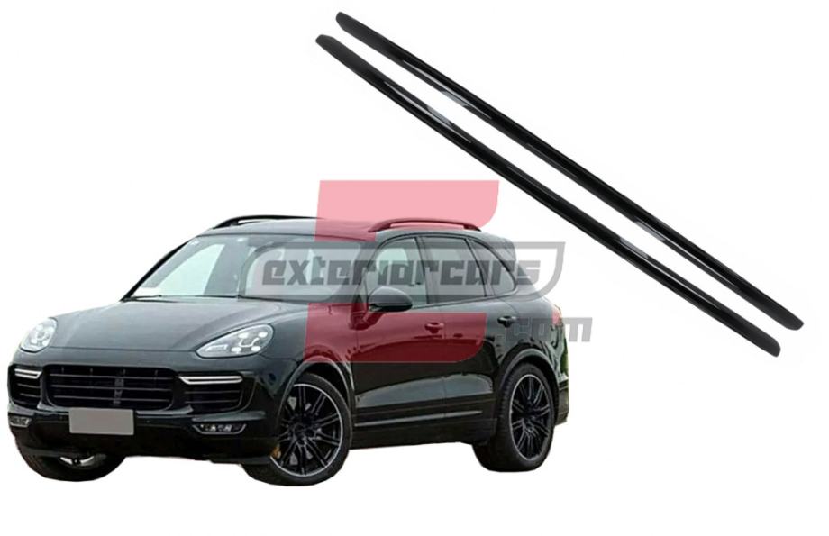 PORSCHE CAYENNE (11-17) - Krovni nosači aluminijski (piano crna)