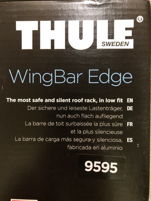 Barre de toit Thule WingBar Edge 9595