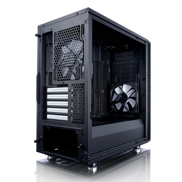 Компьютерный корпус fractal design define mini c black обзор