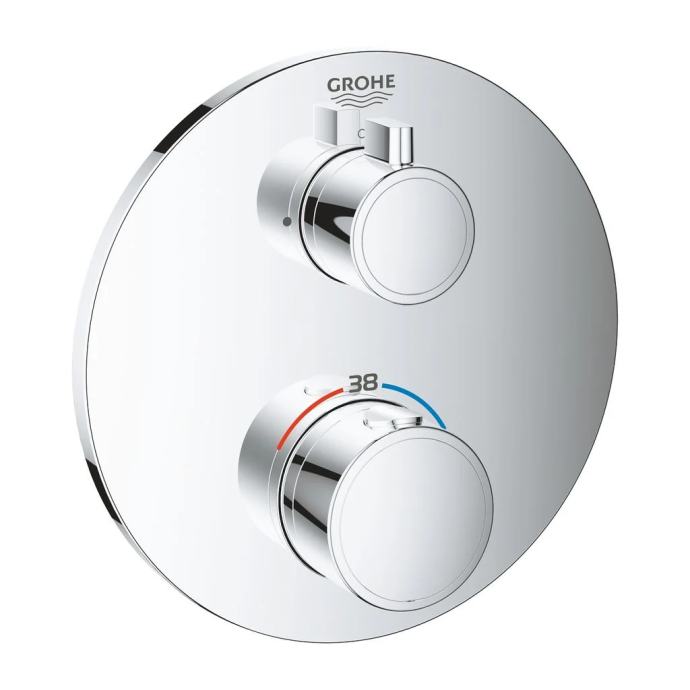 GROHE GROHTHERM 24075000 ZAVRŠNI SET TERMOSTATSKE MJEŠALICE ZA TUŠ 1 I