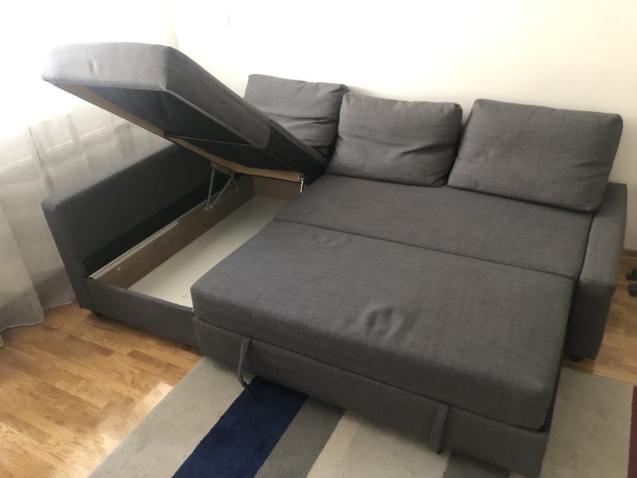 IKEA FRIHETEN kutna sofa na razvacenje