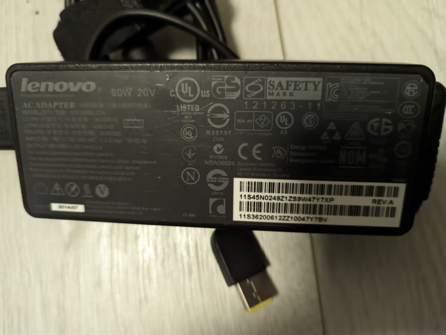 Lenovo Adapter punjač 90W 20V ADLX90NCC3A