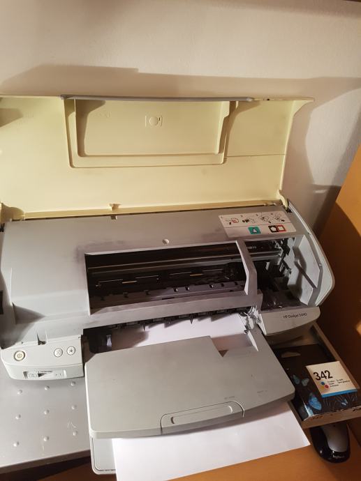 Принтер hp deskjet 5443 не печатает