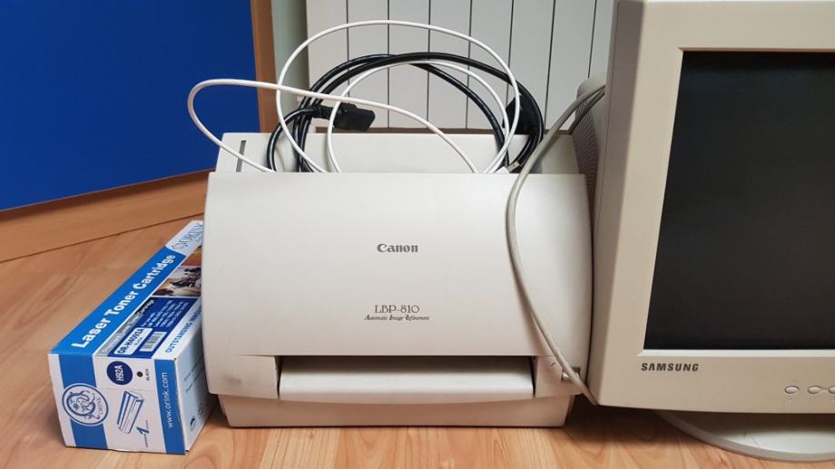 Принтер canon lbp 810 не печатает