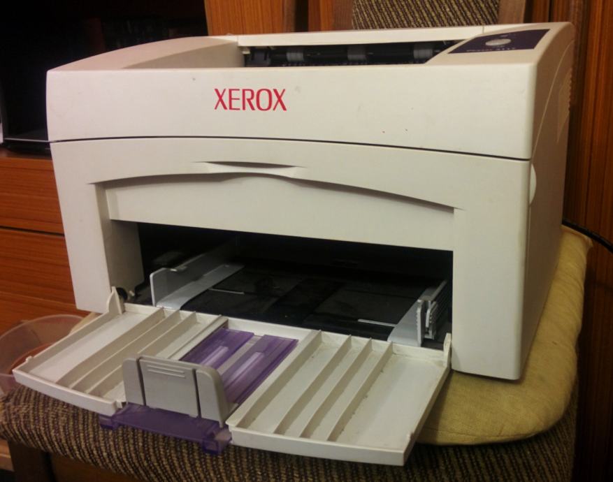 Принтер xerox phaser 3117 горит красная лампочка что делать