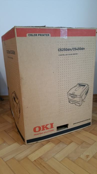 Oki color laserski printer C5250dn a4