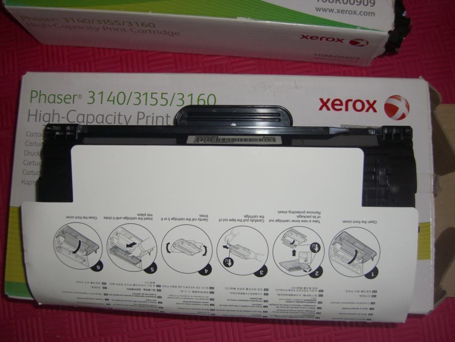 Принтер xerox phaser 3140 горит красная лампочка восклицательный знак