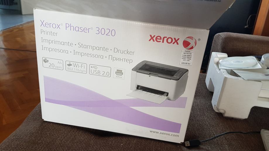 Как подключить принтер xerox phaser 3020 по wifi к mac