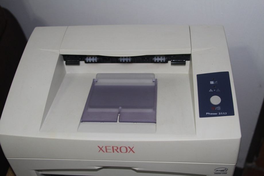 Принтер xerox phaser 3117 горит красная лампочка что делать