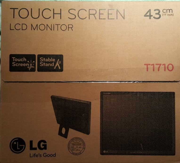 LG monitor _ touch screen T1710BP