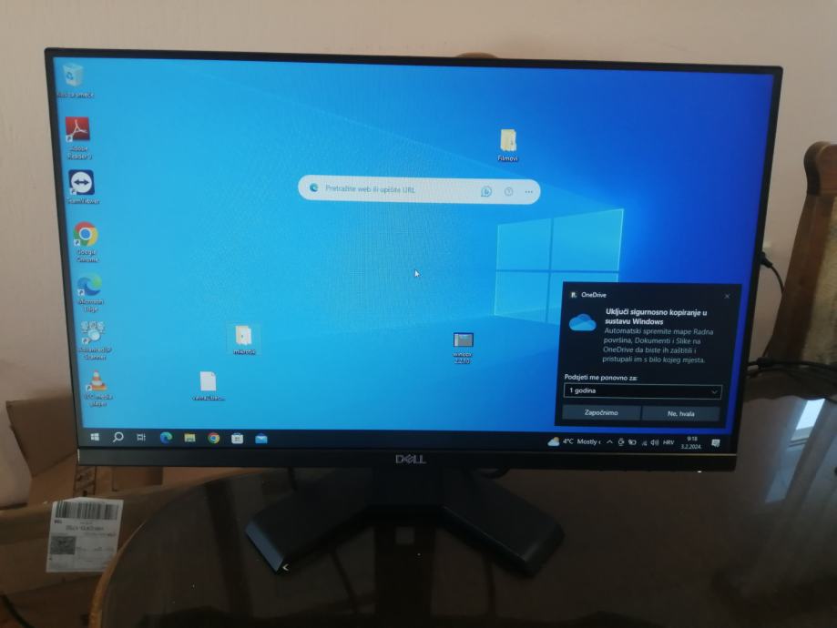 22' LED Monitor DELL P2219H 1920x1080 full HD IPS panel  HDMI