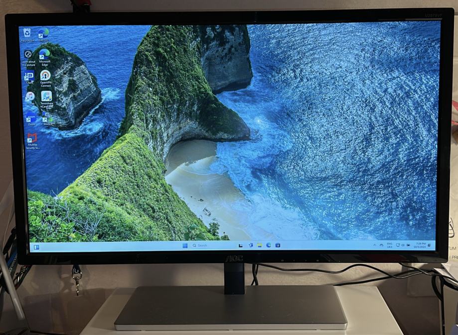 AOC U2879VF 4K monitor