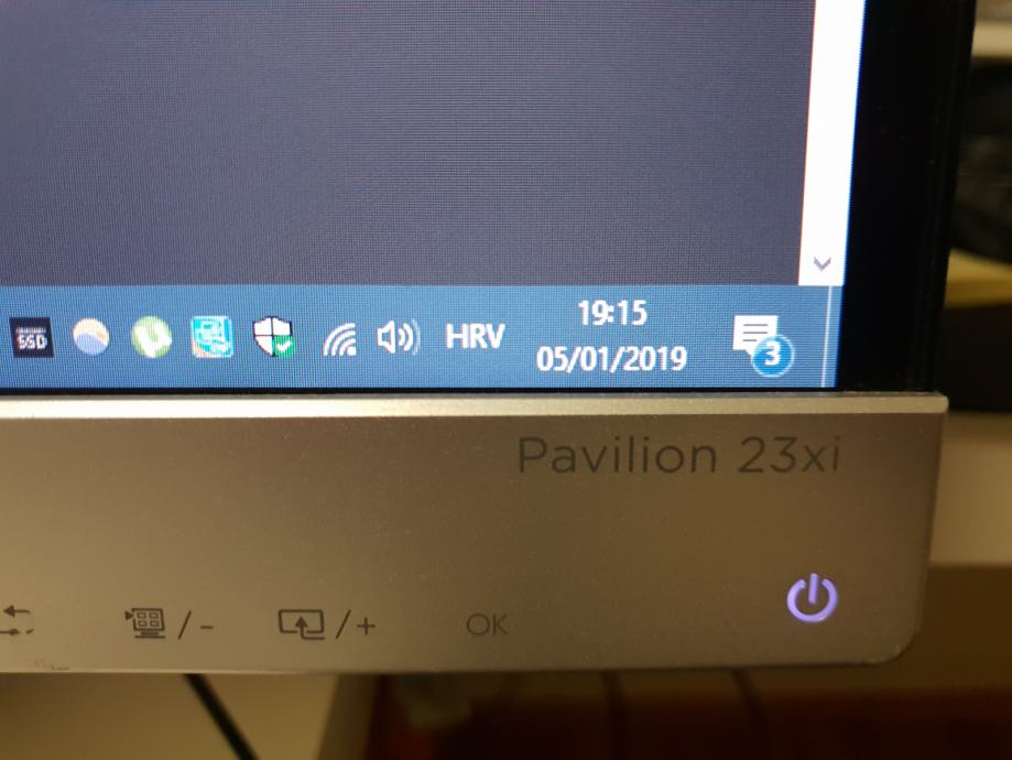 Как включить монитор hp pavilion 23xi