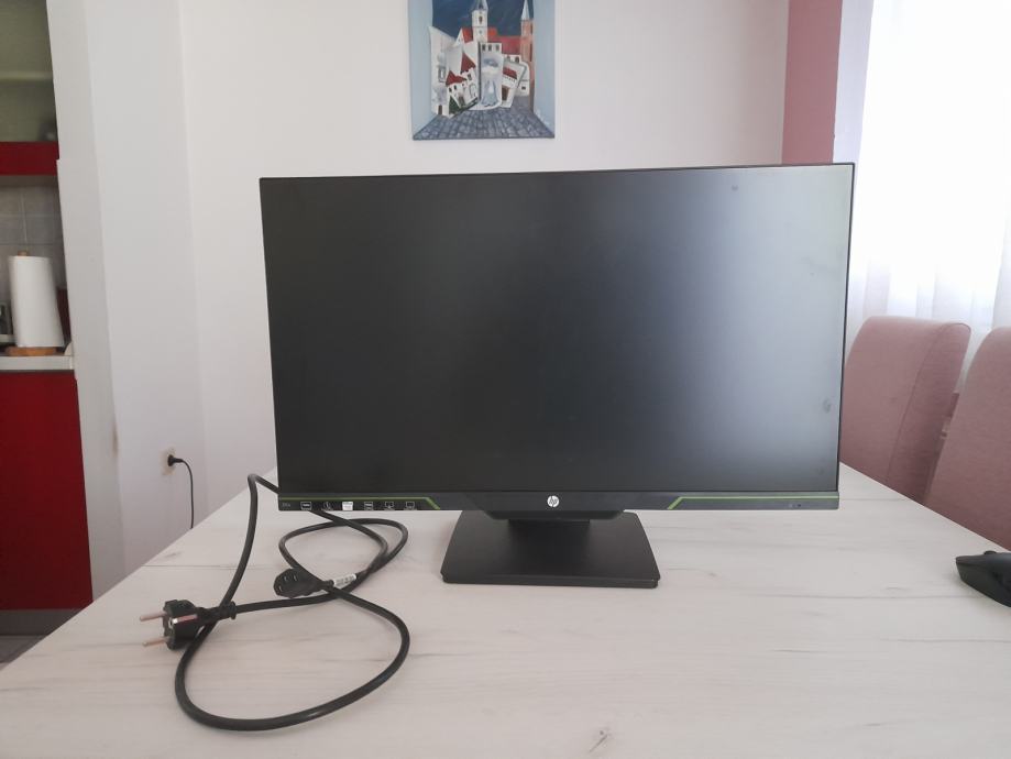 Monitor HP 25x Gaming 144Hz 24.5" LED 1920x1080 1000:1 400cd/m2 1ms 1x