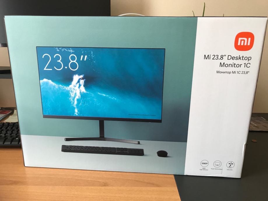 Monitor XIAOMI MI Desktop 1C, 24", IPS, FHD 1920x1080px, 60Hz, 6ms, HD