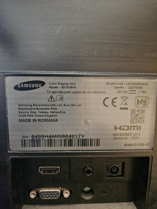 Samsung full hd monitor