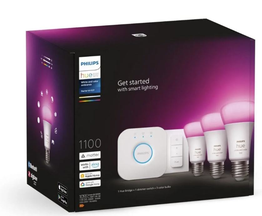 Set Philips Hue WHITE AND COLOR AMBIANCE