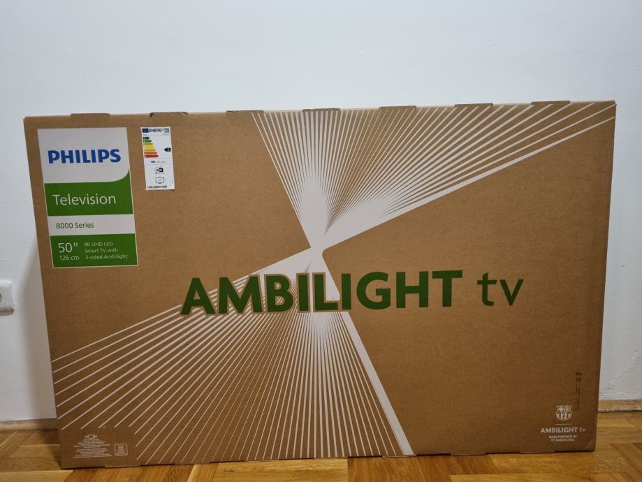 Philips 50PUS8009/12 Ambilight 4K LED televizor (nov, jamstvo, račun)