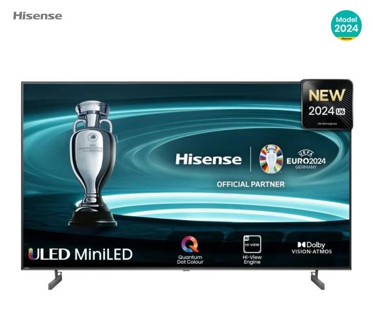 QLED TV HISENSE ULED 65U6NQ, 65" 165cm miniLED QD Ultra HD (4K) - novi