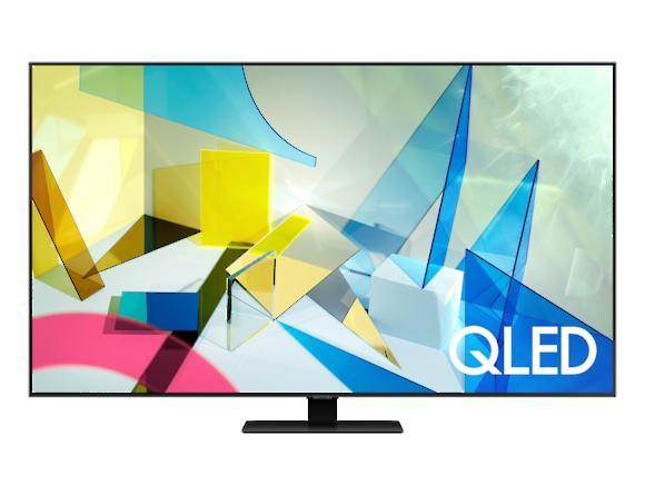 Samsung Q80T 55" QLED Smart TV (140 cm, 4K, HDR, WiFi, eARC, 60W RMS)