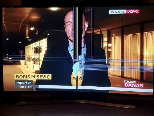 Samsung Smart tv curved  Razbijen ekran