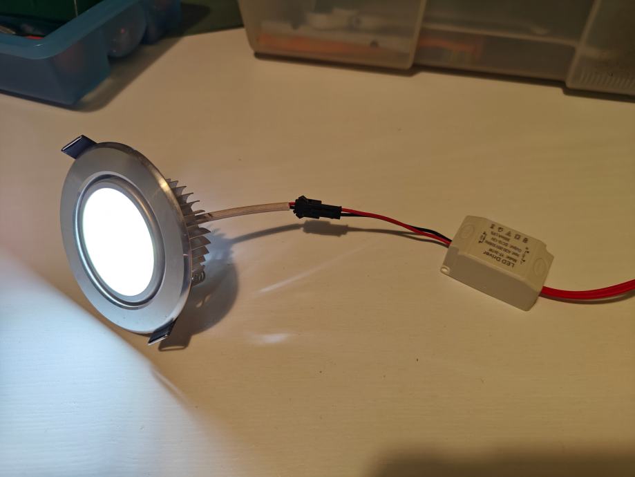 Downlight ugradbena stropna LED rasvjeta