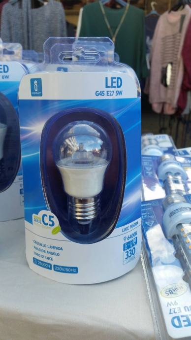 led sijalice razne modeli za velikim i malim grlom E27.E14