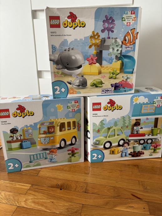 3 LEGO DUPLO KOMPLETA u odlicnom stanju