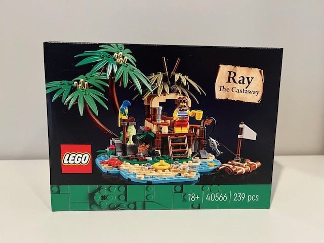 Lego 40566 - Ray the Castaway (novo)