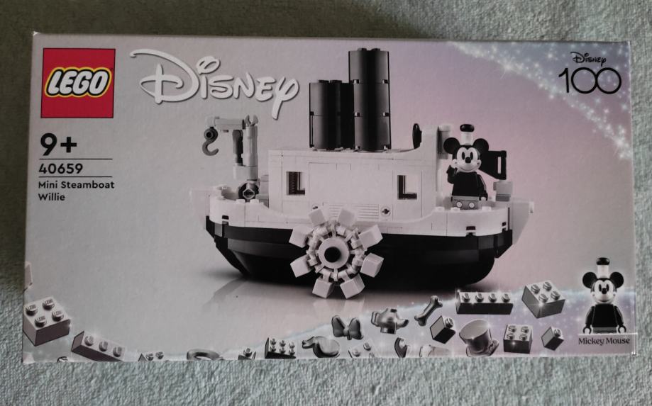 (NOVO) Lego 40659 LEGO Disney Mini Steamboat Willie