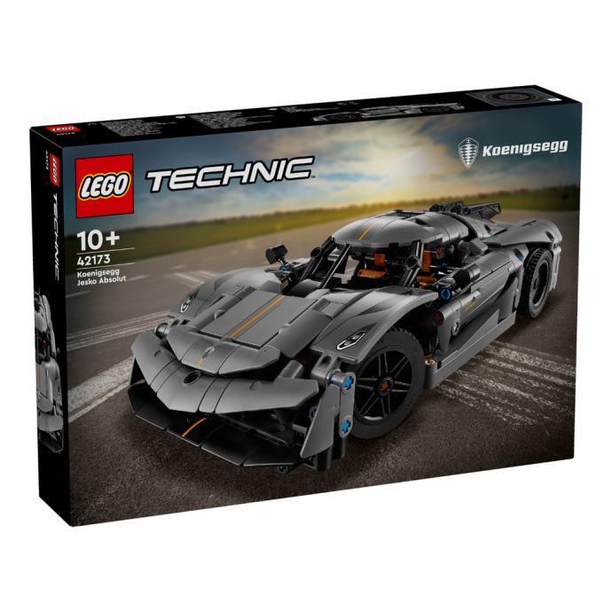 LEGO 42173 Koenigsegg Jesko Absolut Grey Hypercar