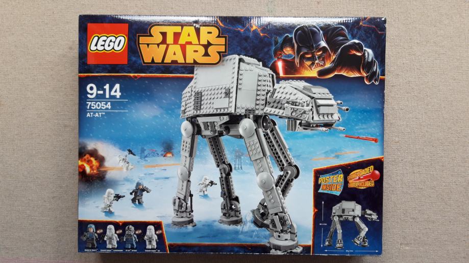 Lego star wars at at outlet 75054