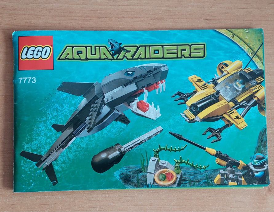 Lego Aquaraiders 7773 Tiger Shark Attack