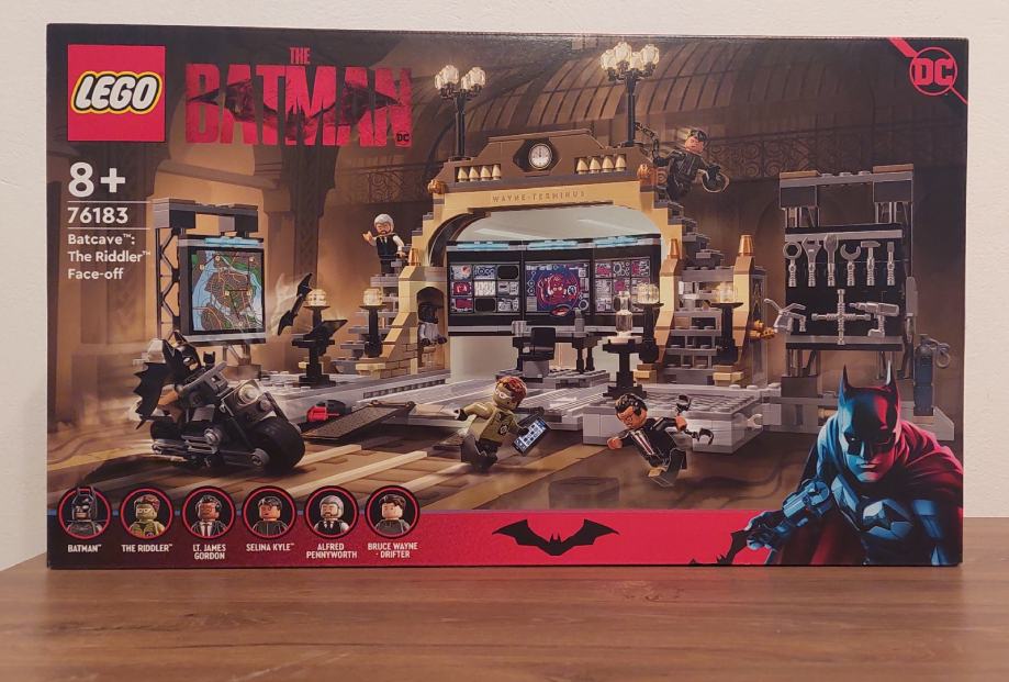 Lego Batman 76183 Batcave - The Riddler Faceoff- NOVO