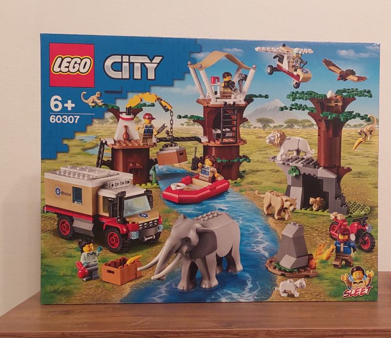 Lego City 60307 Wildlife Rescue Camp - NOVO