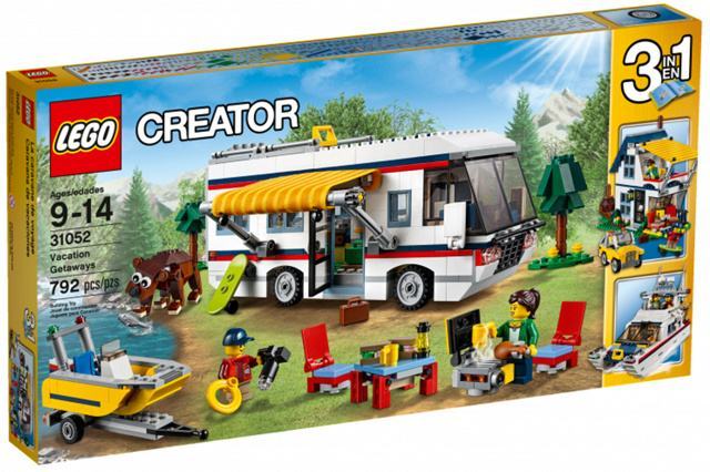 Lego Creator kamper 3u1, 31052