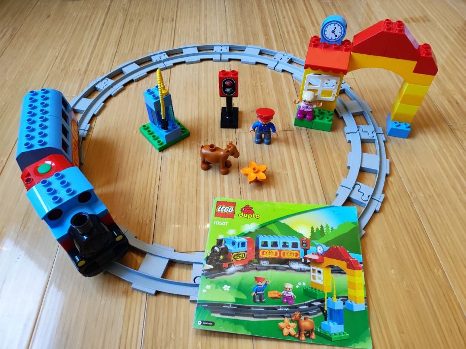 Lego duplo Moj prvi komplet vlakova 10507