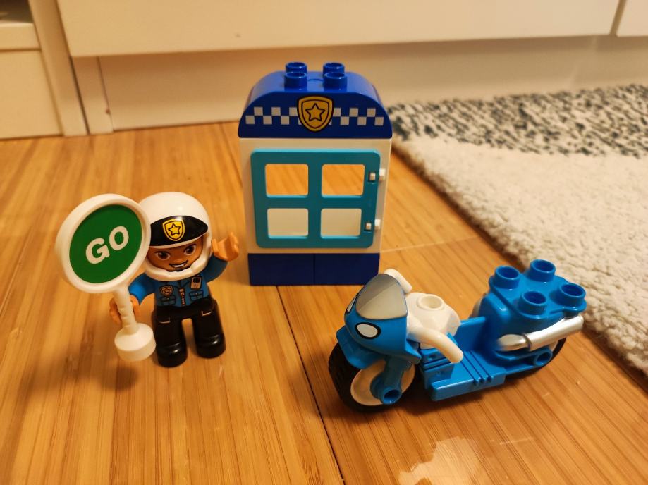 Lego duplo Policijski motor 10900