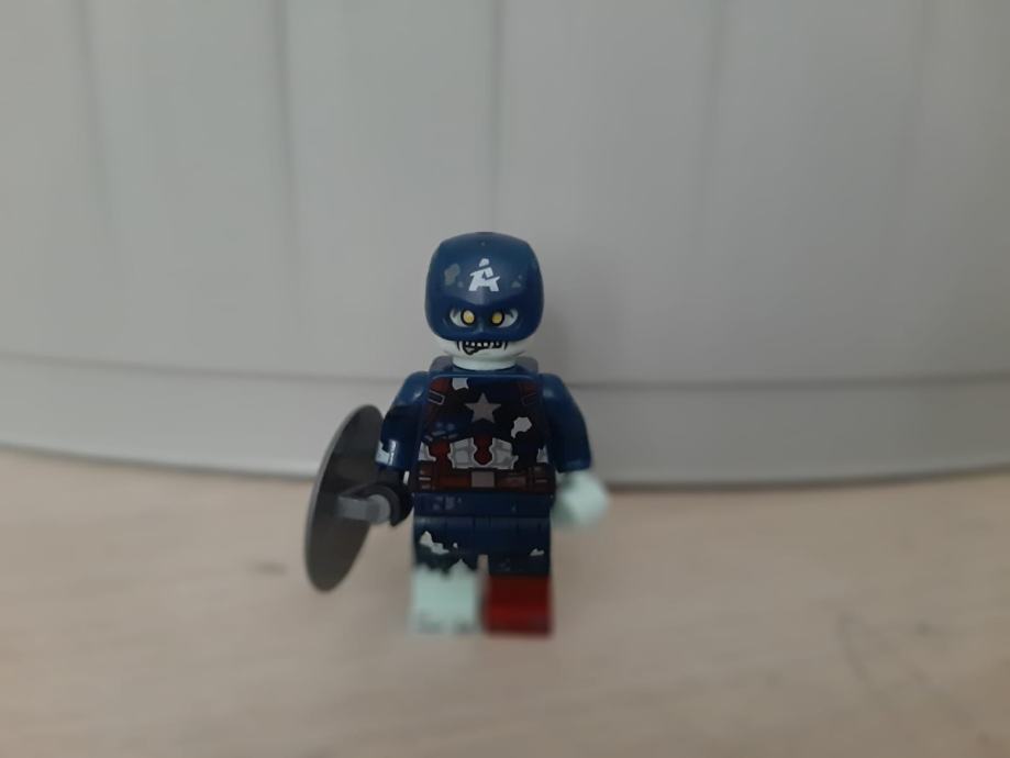 Lego figura Zombie Captain America