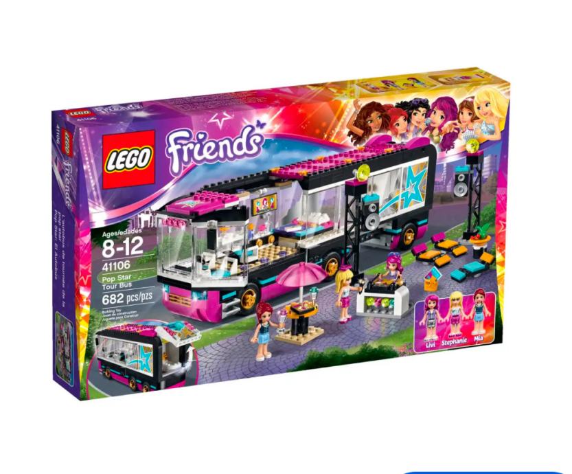 Lego friends disco bus