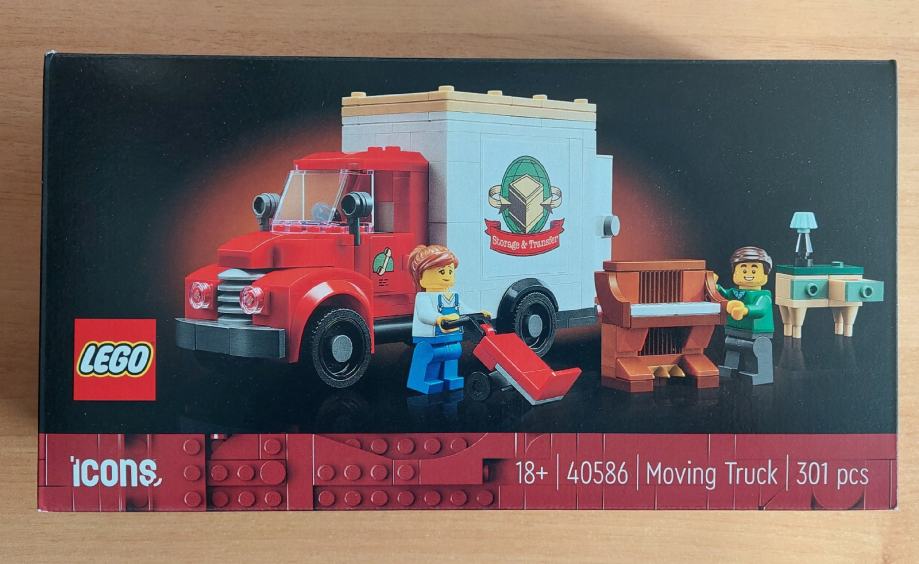 Lego Icons 40586 Moving Truck - NOVO