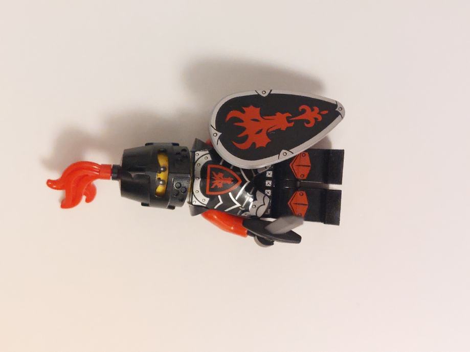 Lego red dragon knight