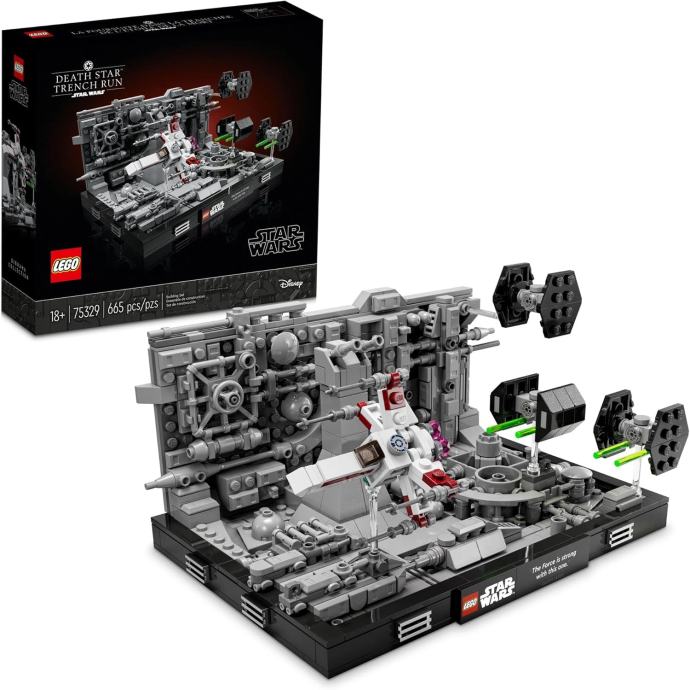 Lego set 75329 Star wars diorama