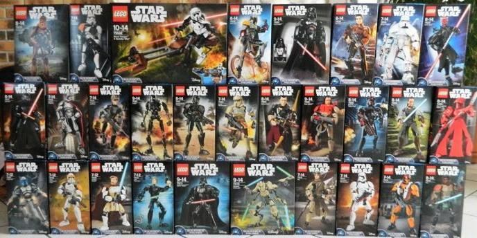 LEGO Star Wars Buildable Figures kompletna kolekcija