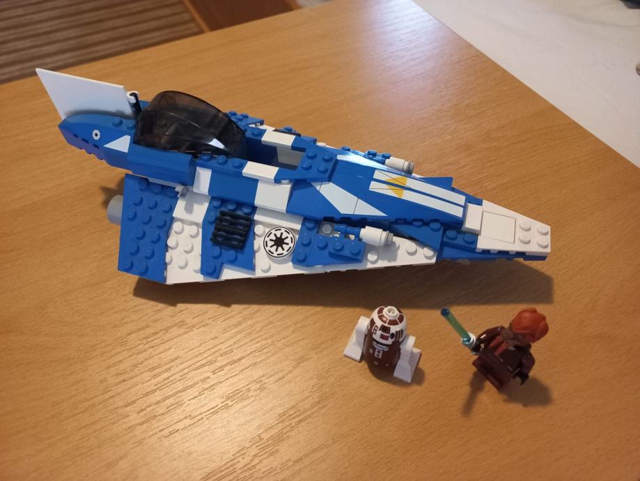 Lego Star Wars Plo Koons Jedi Starfighter 8093