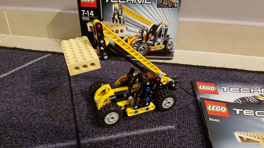 LEGO TECHNIC 8045 Mini Telehandler 2u1