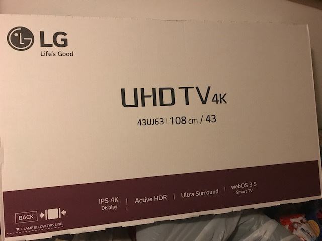 LG UHD TV 4K -43/108cm *NOV*