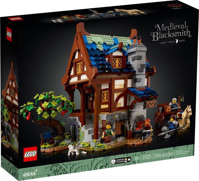 Novi neotvoreni set LEGO Ideas 21325 Medieval Blacksmith